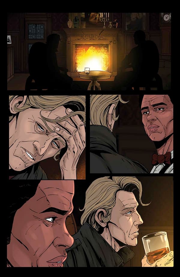Interior preview page from The Thing on the Doorstep #4
