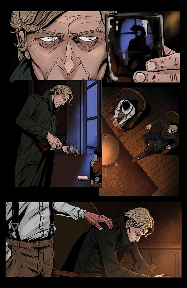 Interior preview page from The Thing on the Doorstep #4