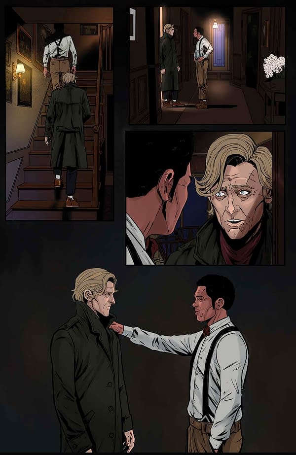 Interior preview page from The Thing on the Doorstep #4