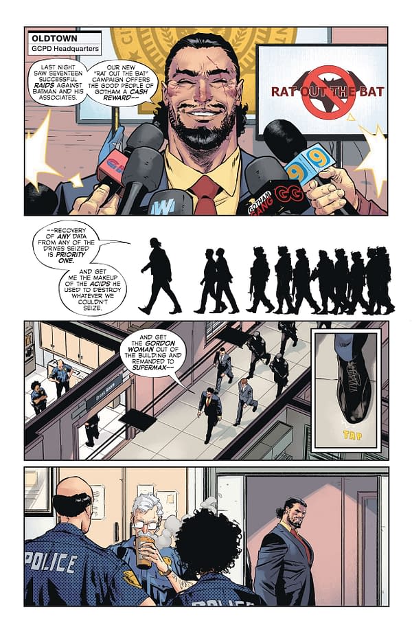 Interior preview page from Batman #10