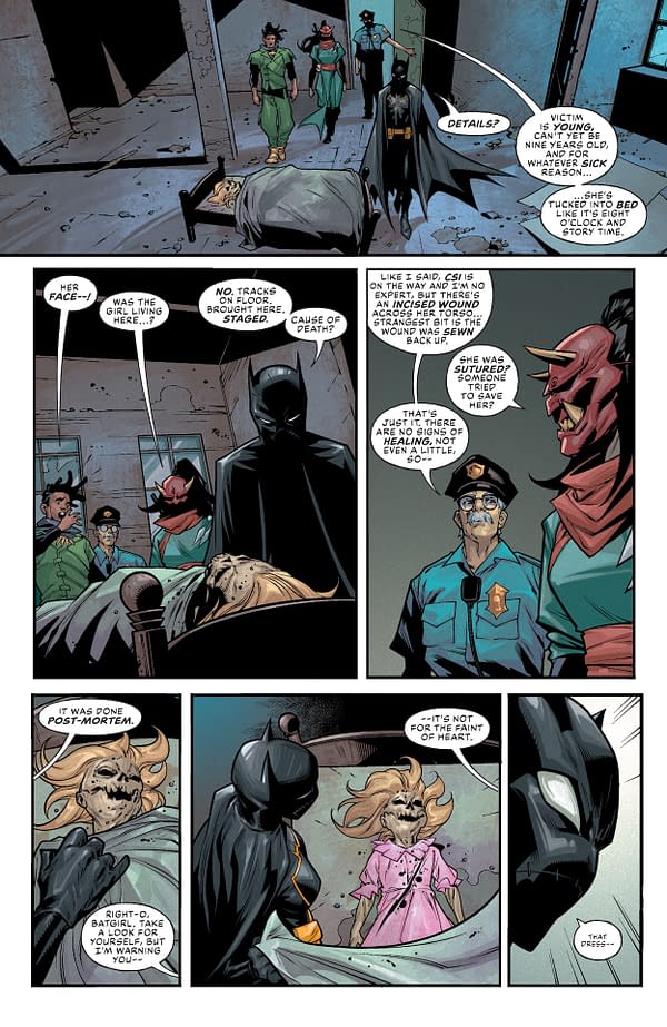 Interior preview page from Batgirl #20