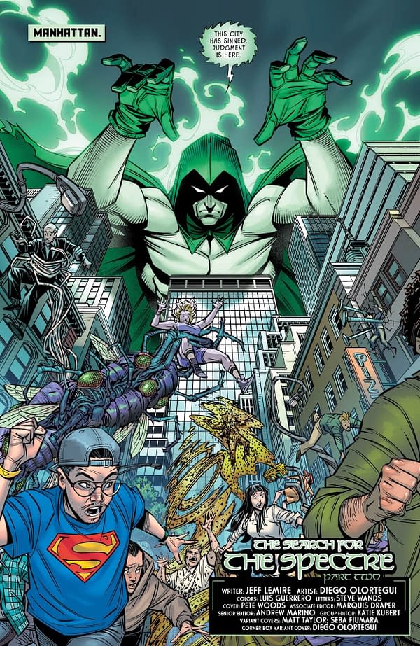 Interior preview page from JSA #20
