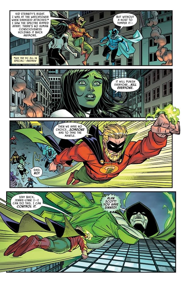 Interior preview page from JSA #20