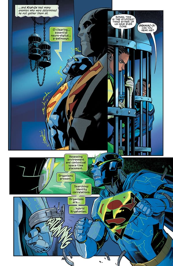 Interior preview page from Adventures of Superman: Book of El #9