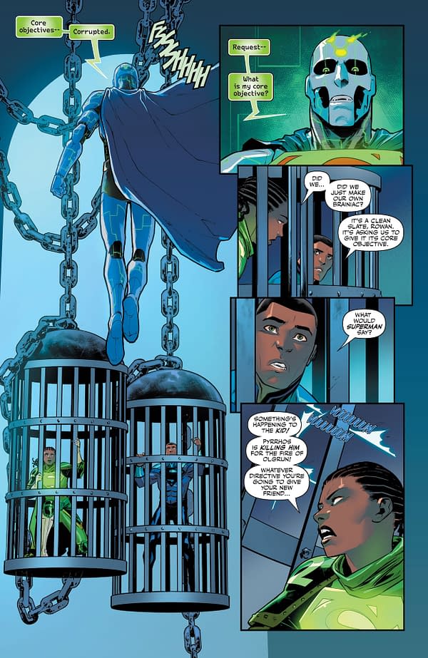 Interior preview page from Adventures of Superman: Book of El #9