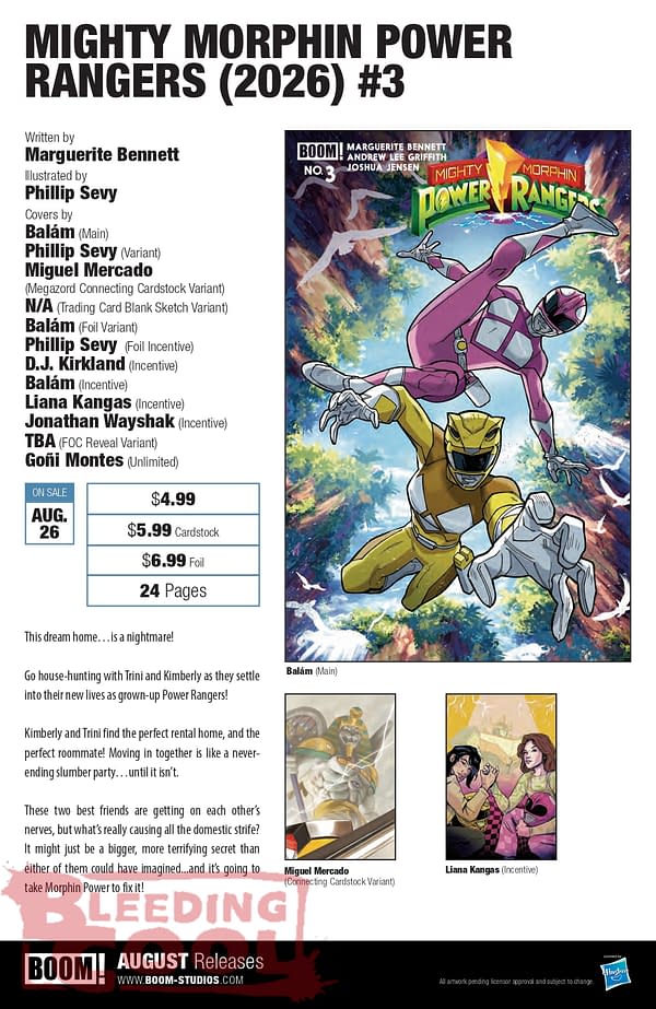 Boom August 2026 Full Solicits And Solicitations