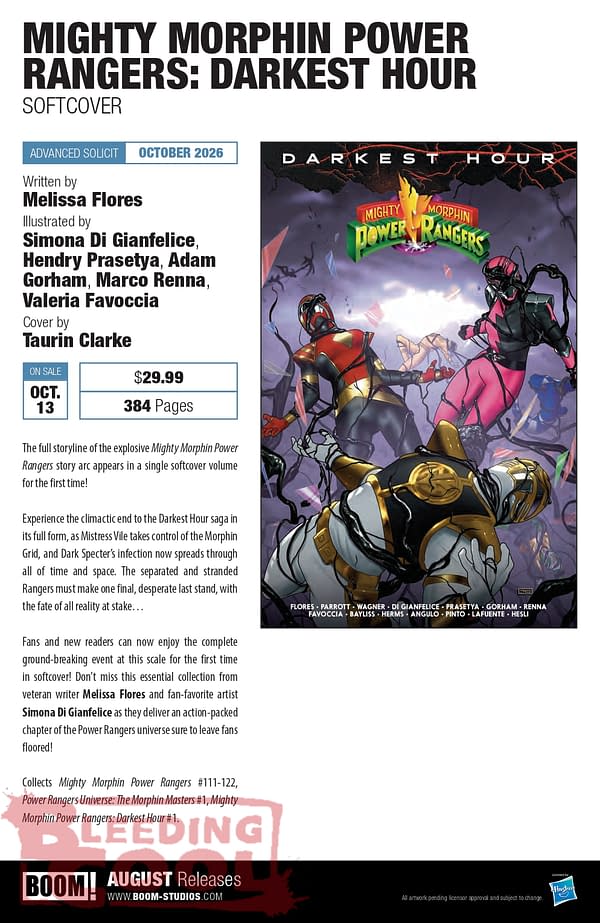 Boom August 2026 Full Solicits And Solicitations
