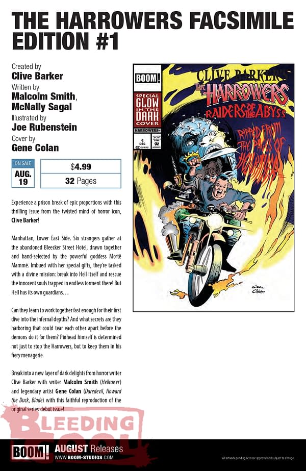 Boom August 2026 Full Solicits And Solicitations