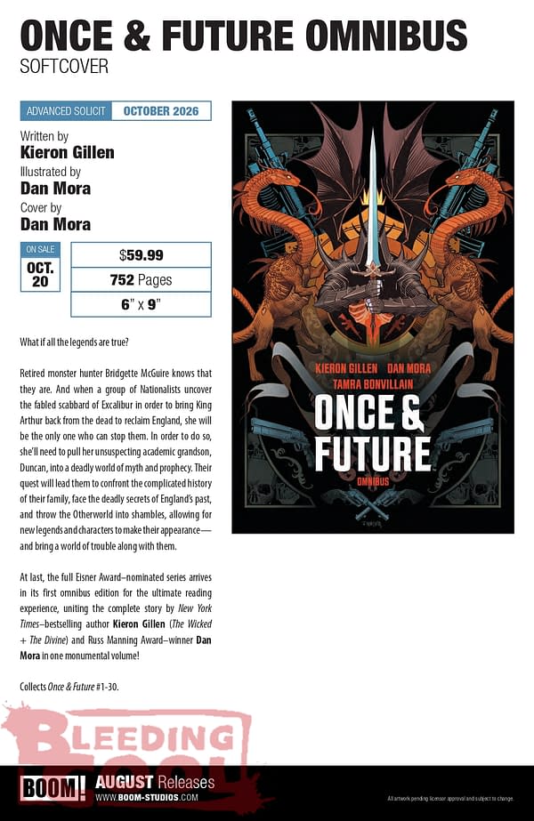 Boom August 2026 Full Solicits And Solicitations