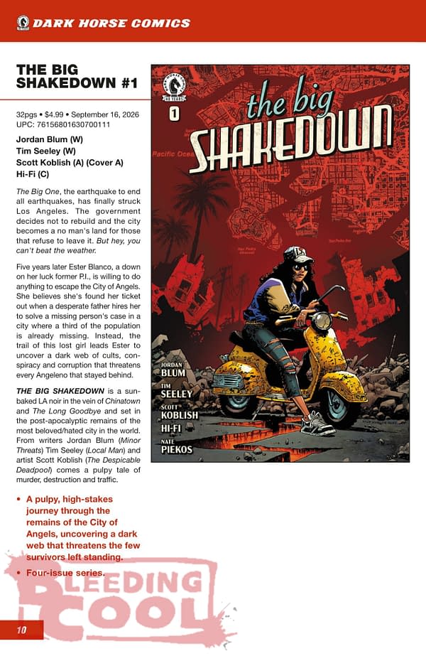 Dark Horse Comics September 2026 Full Solicits