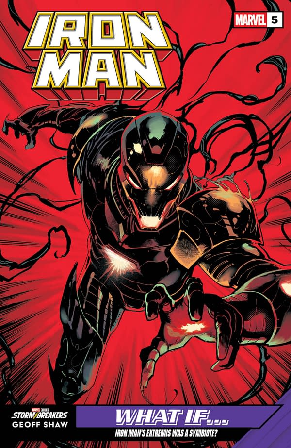 Cover image for IRON MAN #5 GEOFF SHAW WHAT IF...? VARIANT