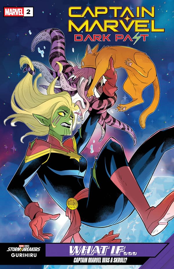 Cover image for CAPTAIN MARVEL: DARK PAST #2 GURIHIRU WHAT IF...? VARIANT