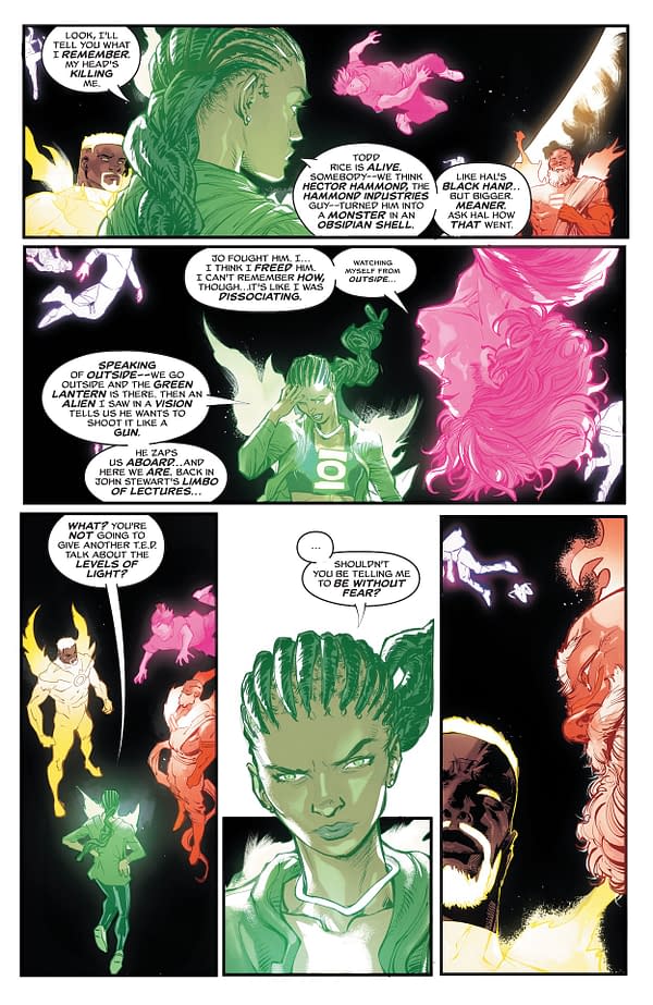 Interior preview page from Absolute Green Lantern #14