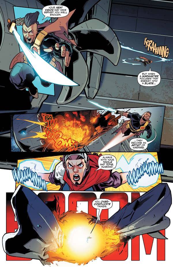 Interior preview page from Adventures of Superman: Book of El #8