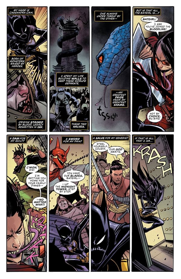 Interior preview page from Batgirl #19