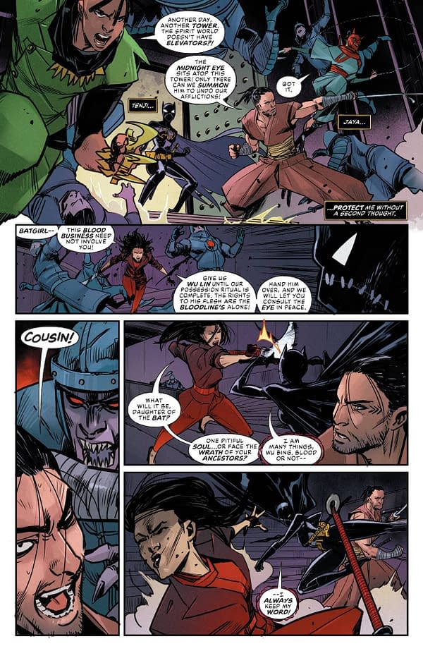 Interior preview page from Batgirl #19
