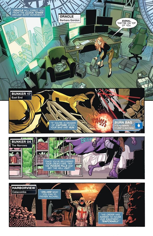 Interior preview page from Batman #9