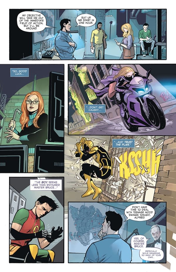 Interior preview page from Batman #9