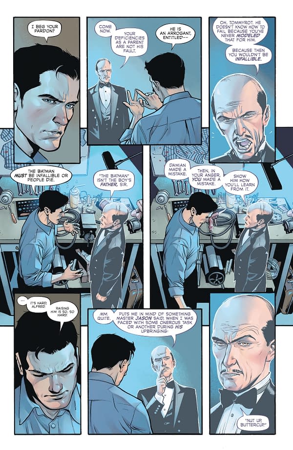 Interior preview page from Batman #9