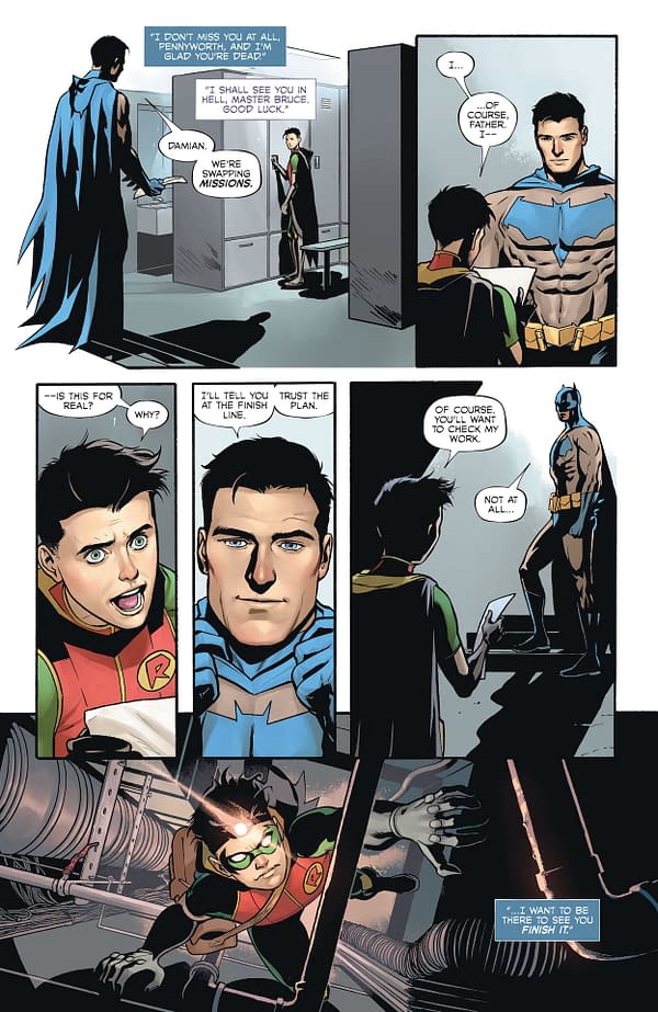 Interior preview page from Batman #9