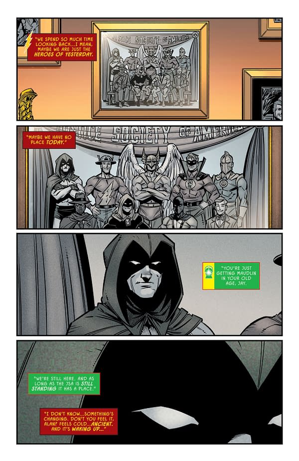 Interior preview page from JSA #19