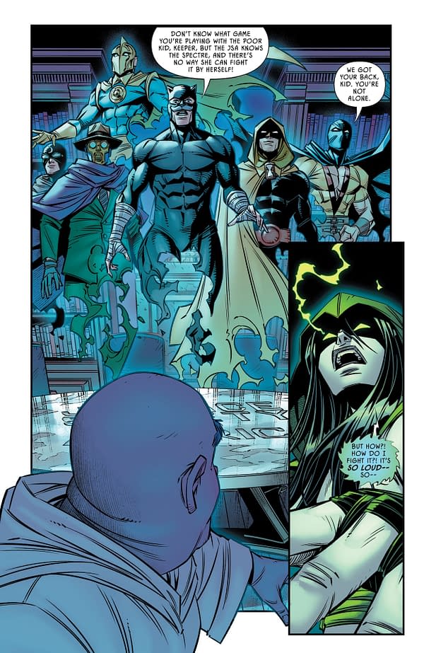 Interior preview page from JSA #19