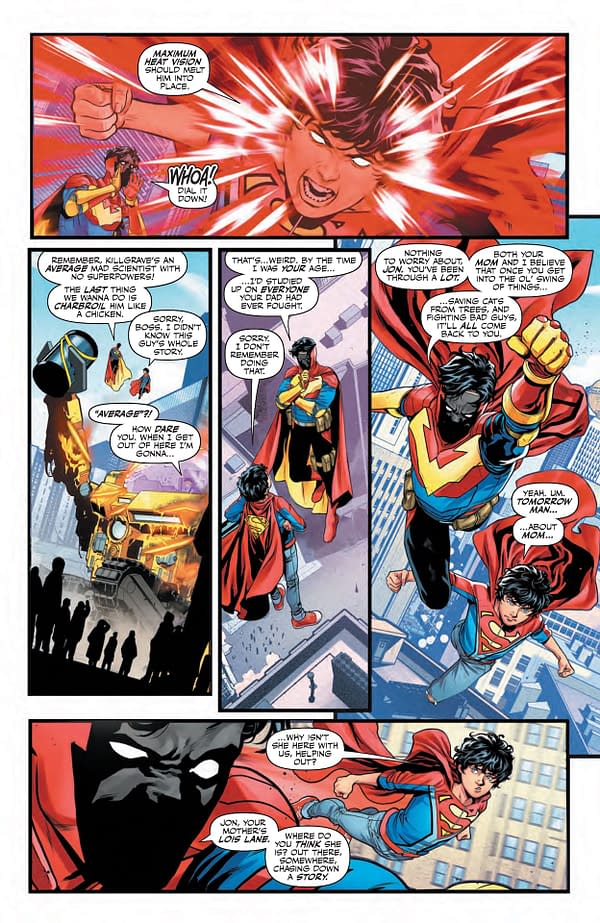 Interior preview page from Superman Unlimited #14