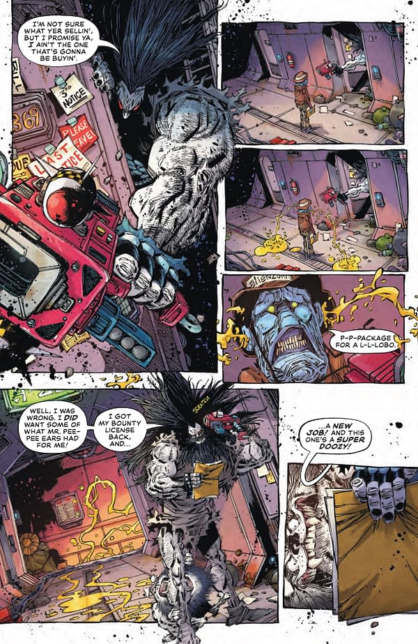 Interior preview page from Lobo #4
