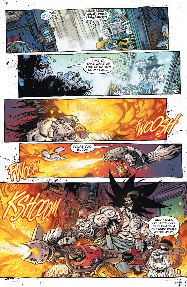 Interior preview page from Lobo #4