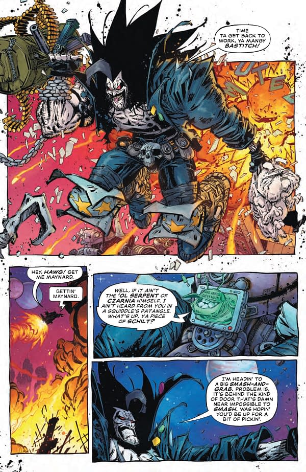 Interior preview page from Lobo #4