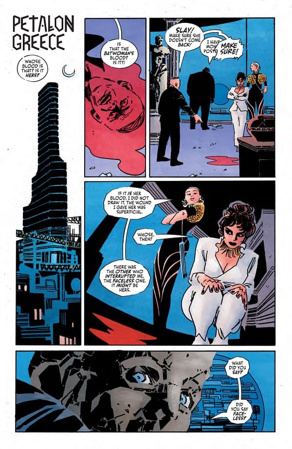 Interior preview page from Batwoman #4