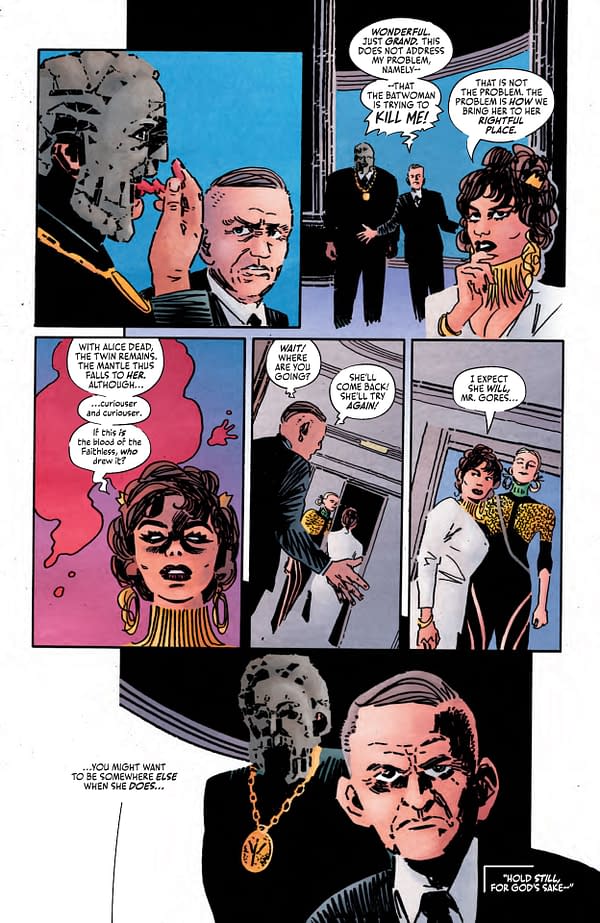 Interior preview page from Batwoman #4