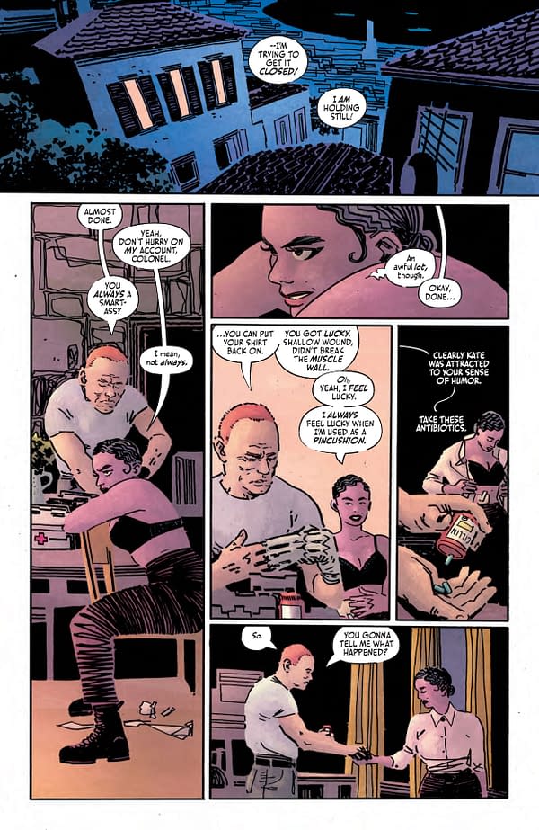 Interior preview page from Batwoman #4