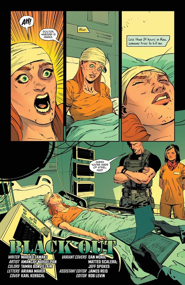 Interior preview page from Barbara Gordon: Breakout #2