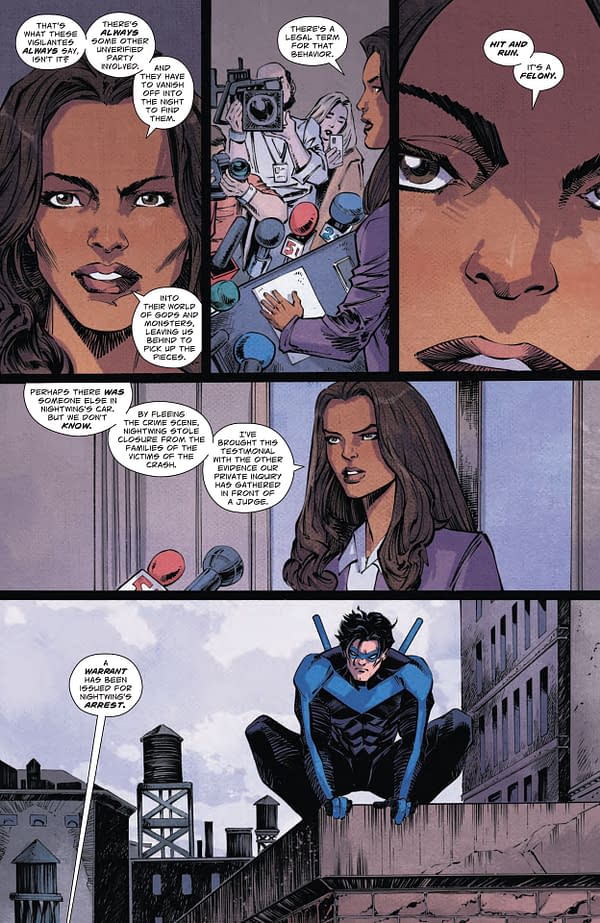 Interior preview page from Nightwing #139