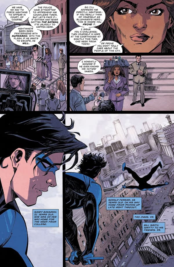 Interior preview page from Nightwing #139
