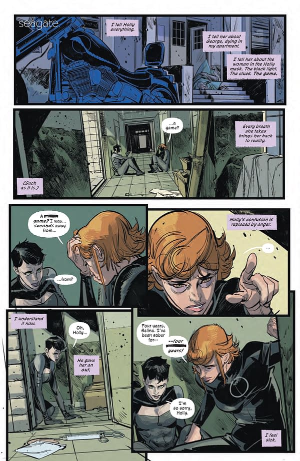 Interior preview page from Catwoman #88