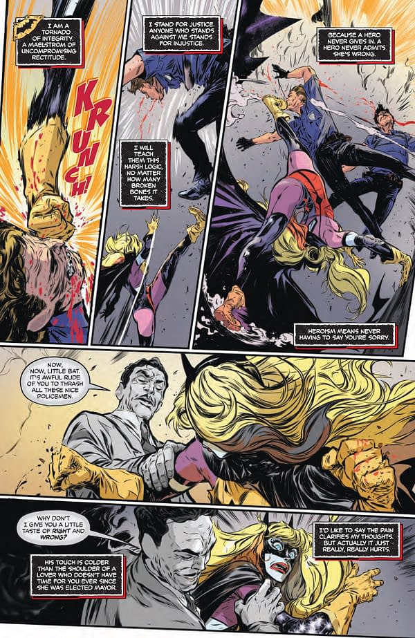 Interior preview page from Harley Quinn #63