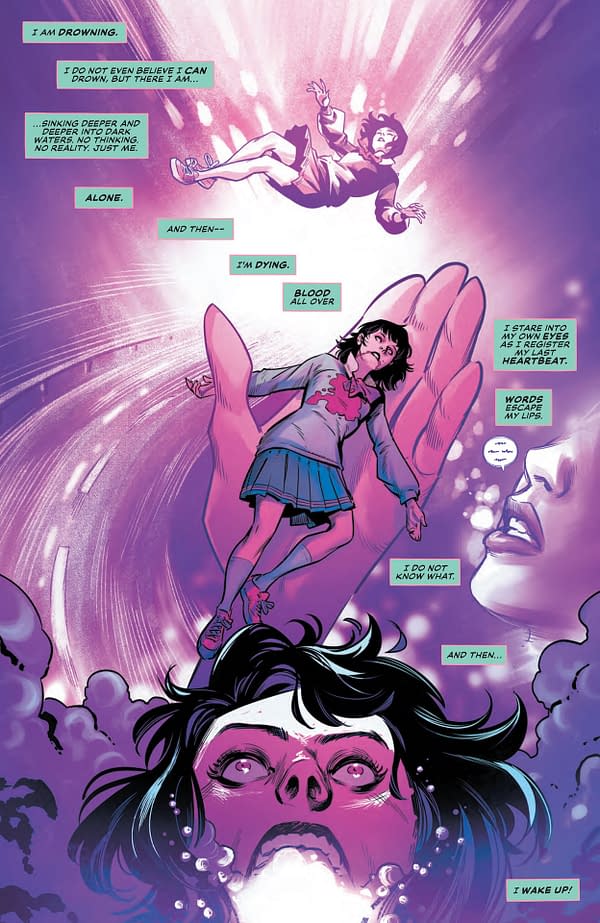 Interior preview page from New Titans #36