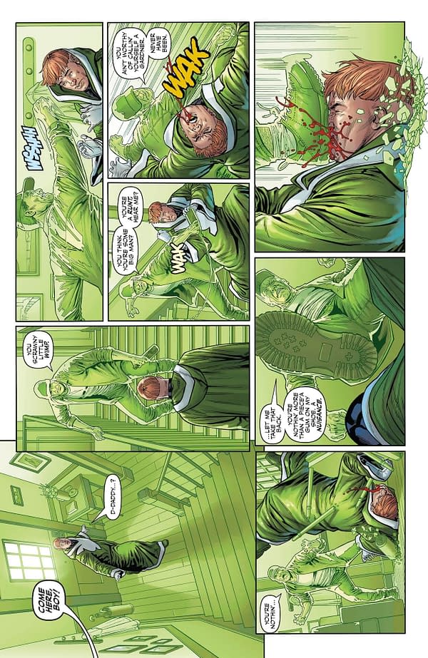 Interior preview page from Green Lantern Corps #17