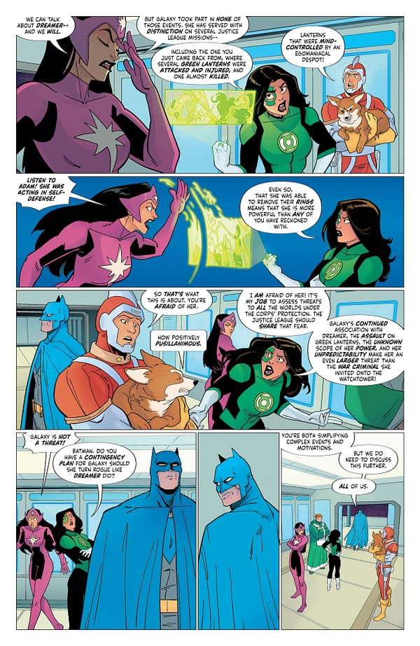 Interior preview page from Justice League: Dream Girls – A DC Pride Event #2