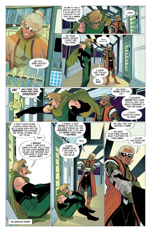 Interior preview page from Justice League: Dream Girls – A DC Pride Event #2