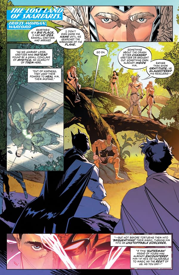 Interior preview page from Batman / Superman: World's Finest #52