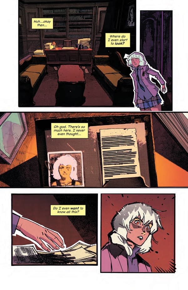 Interior preview page from Gotham Academy: First Year #5