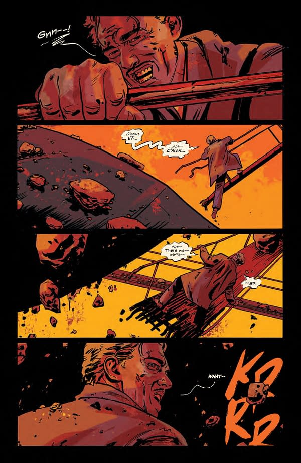 Interior preview page from The Peril of the Brutal Dark: An Ezra Cain Mystery #5