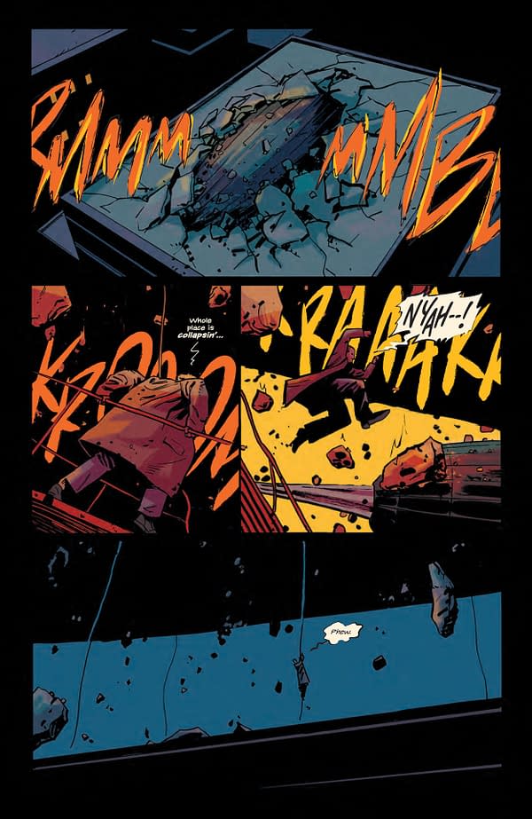 Interior preview page from The Peril of the Brutal Dark: An Ezra Cain Mystery #5