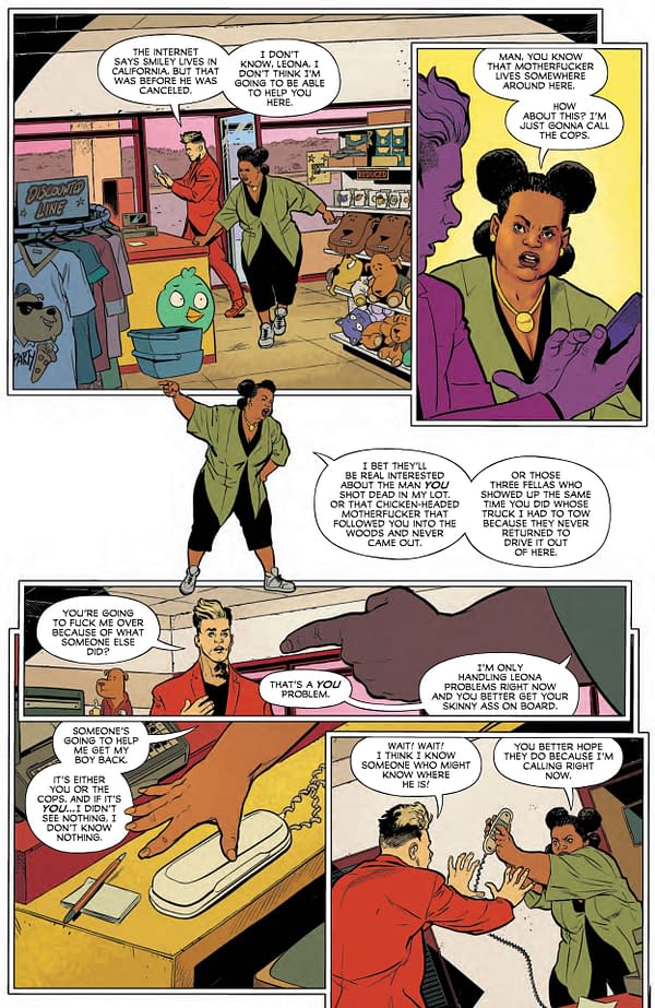 Interior preview page from End of Life #5