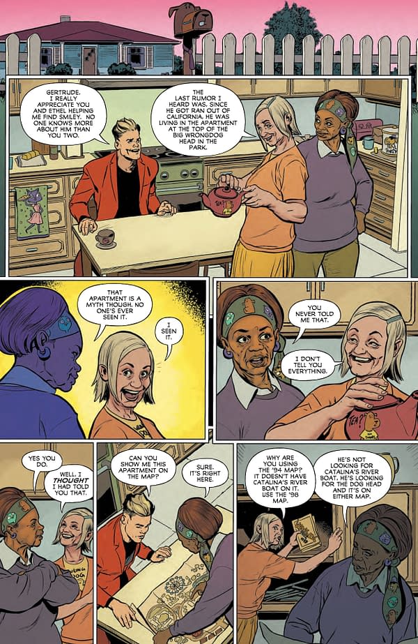 Interior preview page from End of Life #5