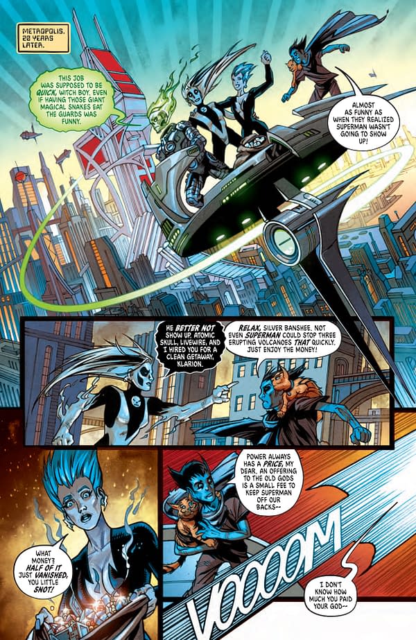 Interior preview page from Superman: Father of Tomorrow #2