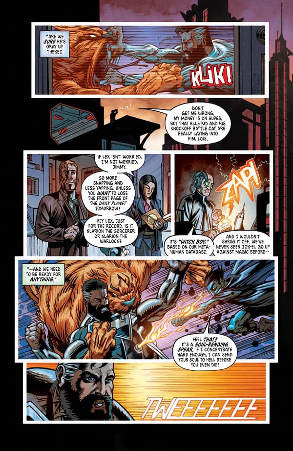 Interior preview page from Superman: Father of Tomorrow #2